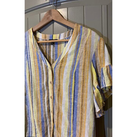 DREW Beverly Linen Striped Top - Picture 3 of 7